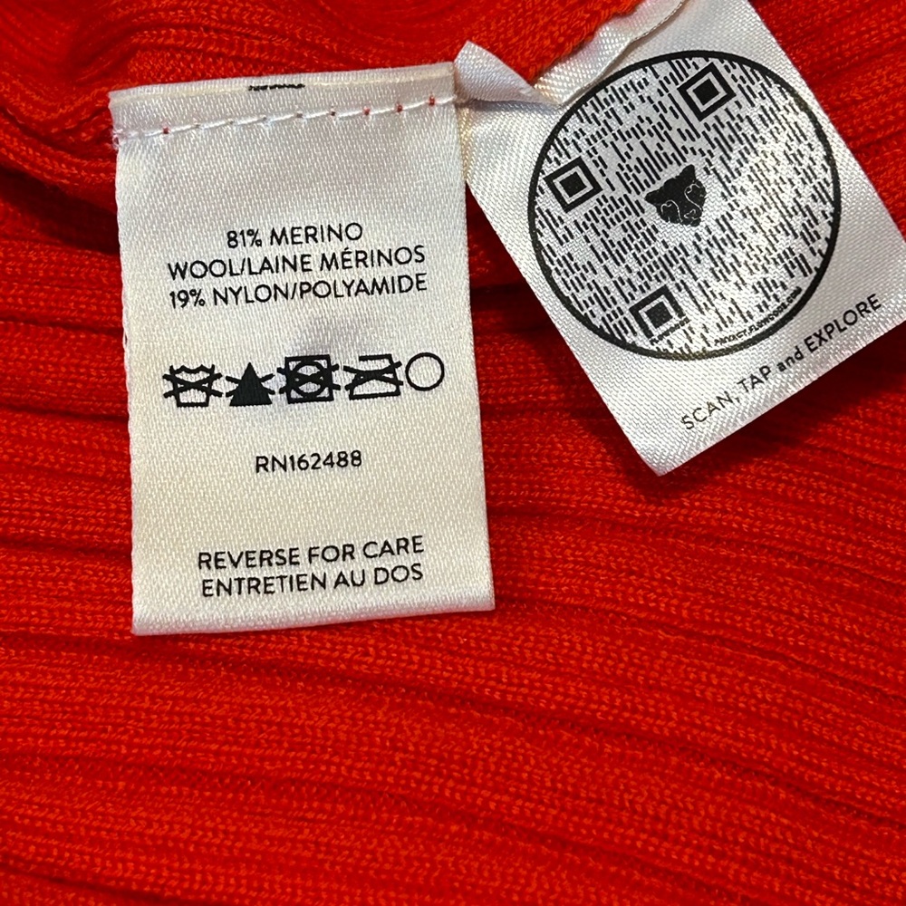 NWT LITA BY CIARA WOOL BLEND RIB CARDIGAN DRESS MSRP $348 - Picture 6 of 6